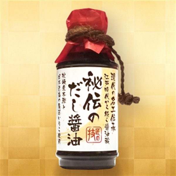 秘伝のだし醤油 300ml