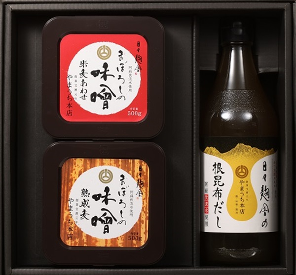 根昆布だしとまぼろしの味噌２種のセット